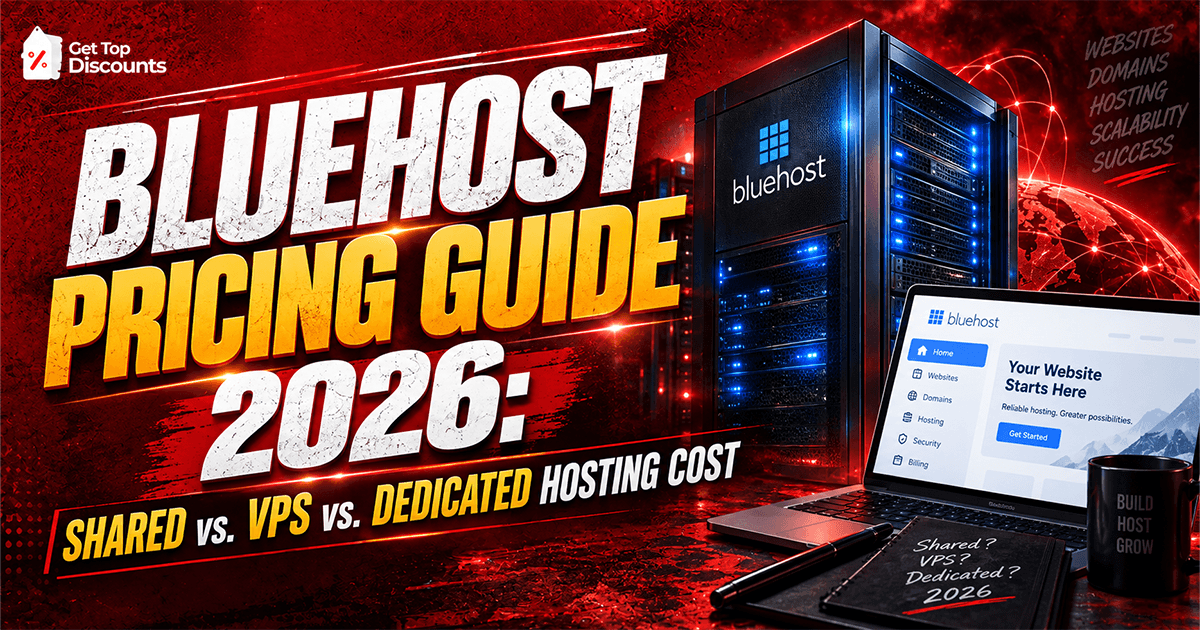 Bluehost Pricing Guide 2026: Shared vs. VPS vs. Dedicated Hosting Costs