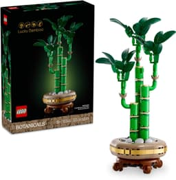 LEGO Botanicals Lucky Bamboo Set 10344 – Buildable Artificial Plant Home Décor for Adults